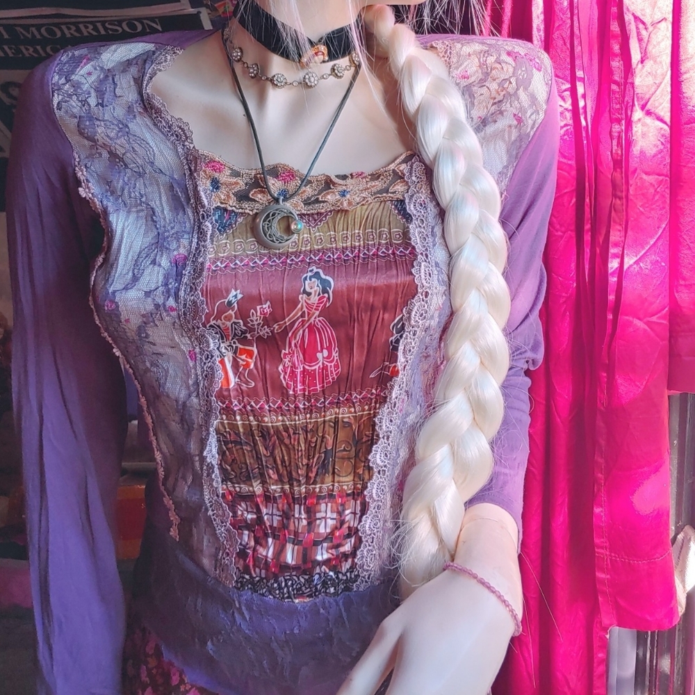 SOLD Y2K Cottagecore Fairytale Princess Shirt - Picture 2 of 4
